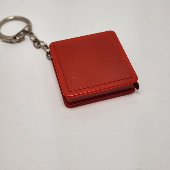 5 for $10 Tape measure key chain purse clip mini tape measure red - Picture 2 of 5